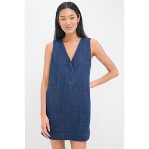 FAHERTY Dusk Dive Wash Azure Dress Size M NWT Retail $158 Tuckernuck